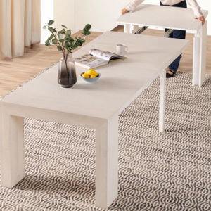 Extendable Solid Wood Dining Room Table | Transformer Table