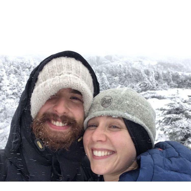 Summiting Mount Marcy, New York State's highest peak. November, 2017