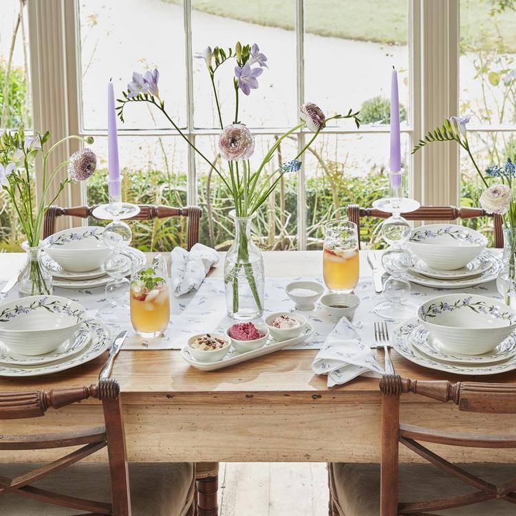 Lavandula Conran Plates Portmeirion Sophie Conran Lavandula Side