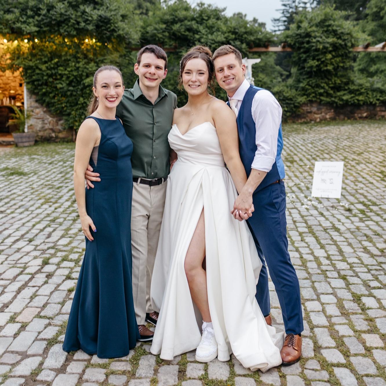 Our best friends’ wedding in June 2025 - they kept reminding us that we’re next!