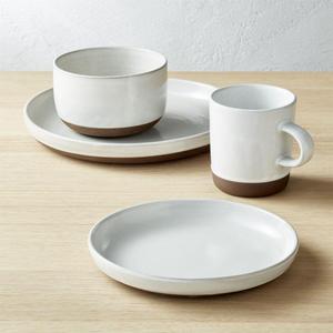 Black Clay 4-Piece Place Setting