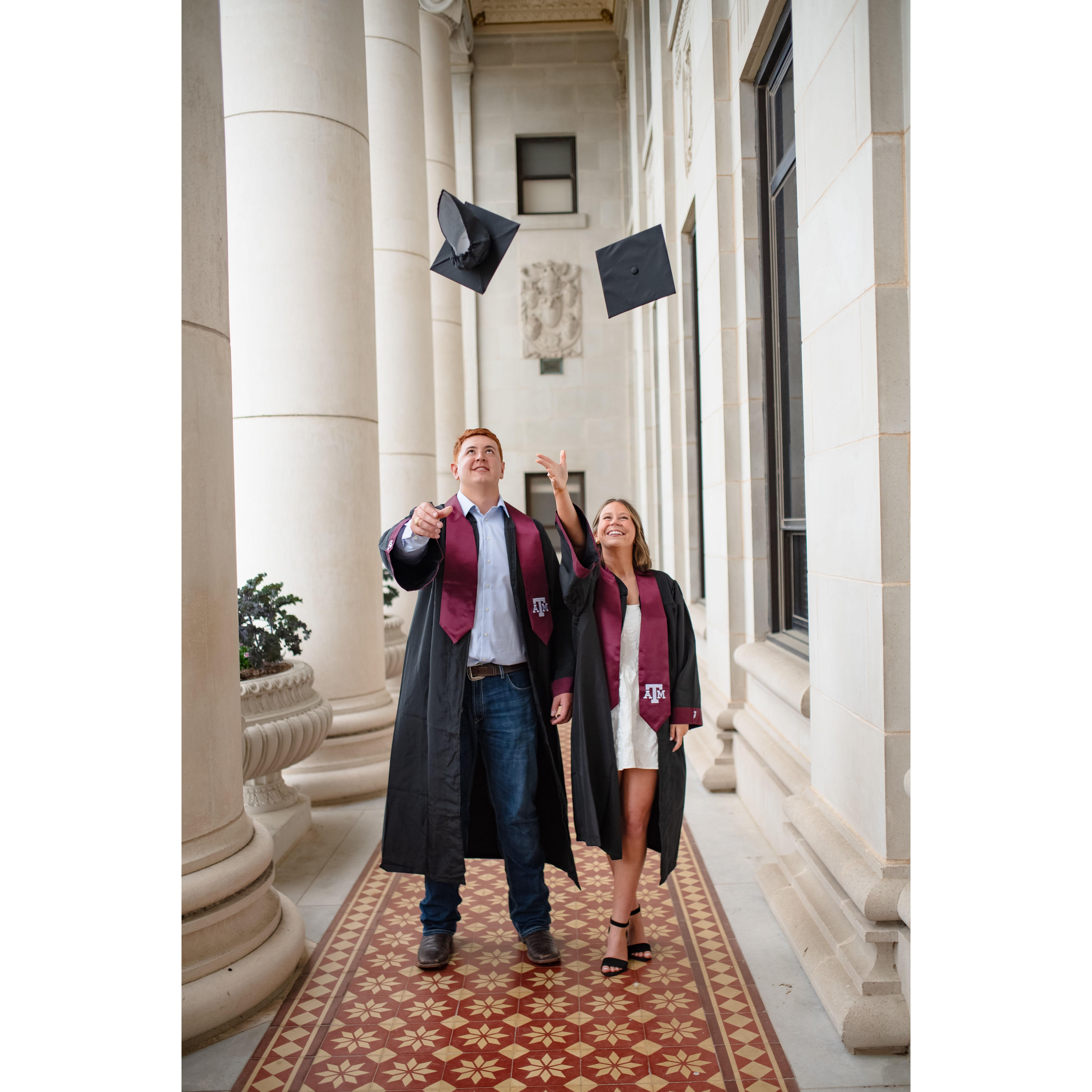 Graduation from Texas A&M University!
