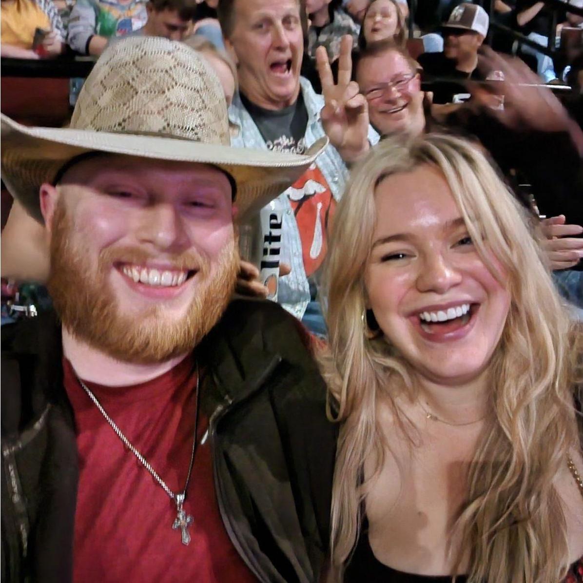 Photobombed seeing Red Clay Strays in Bossier City, LA