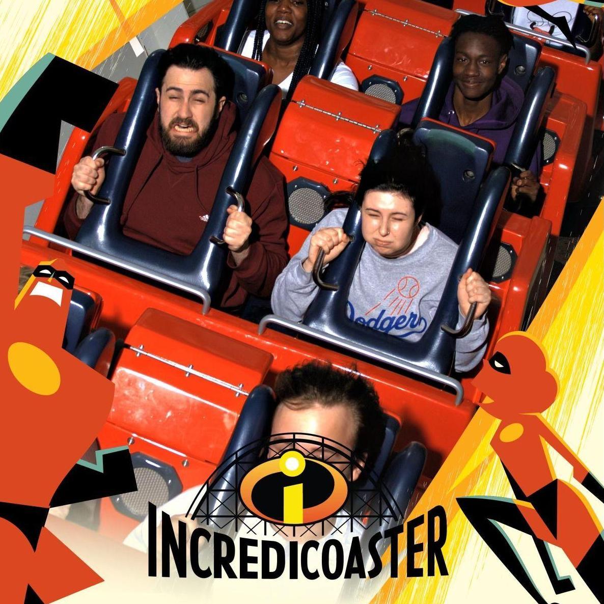 Right before Sarah got sick at Disney