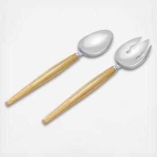 Deco 2-Piece Leaves Serving Set