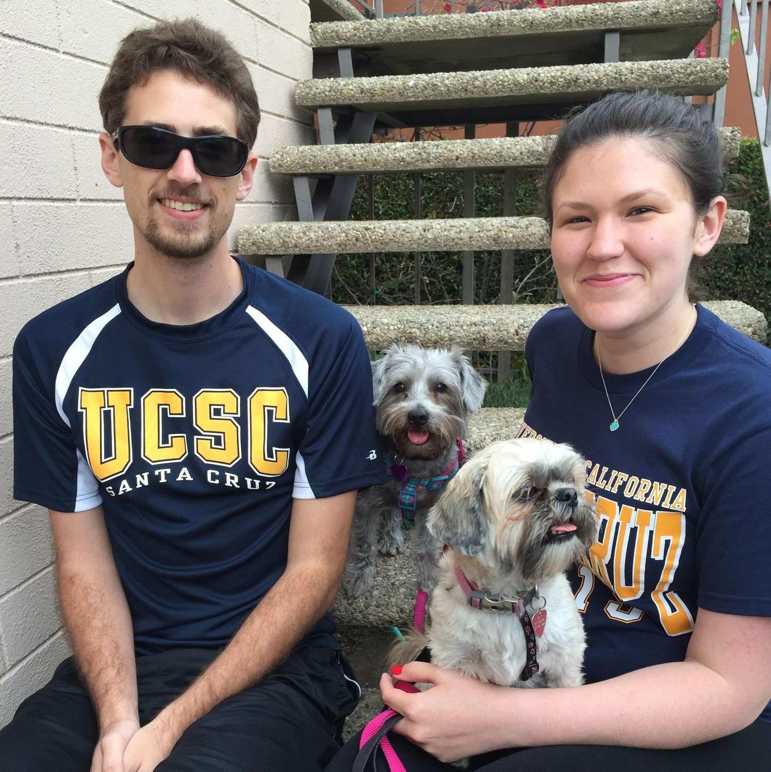 June 2015 - Robb met Jaclyn's doggies!