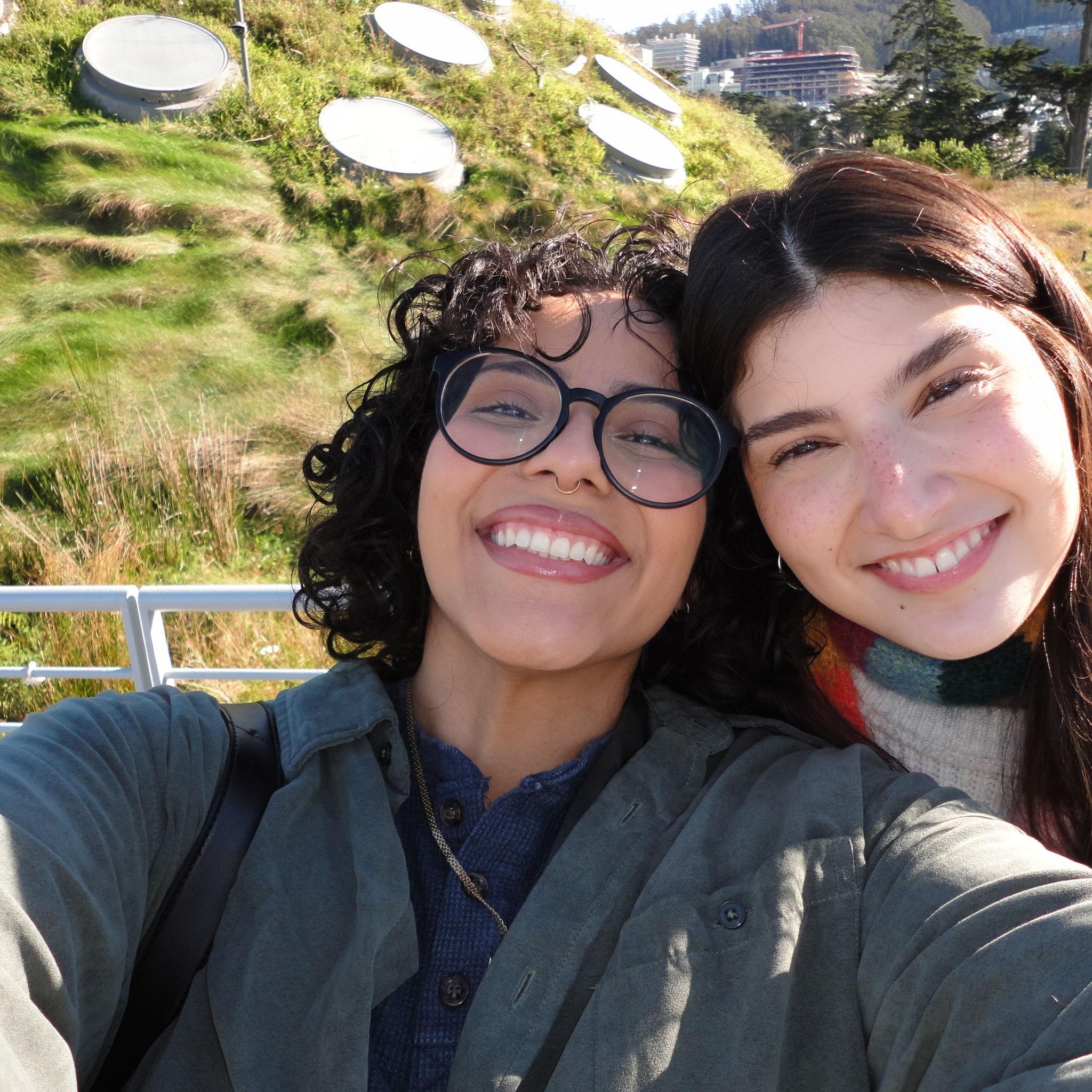 Us at the California Museum of Sciences in SF