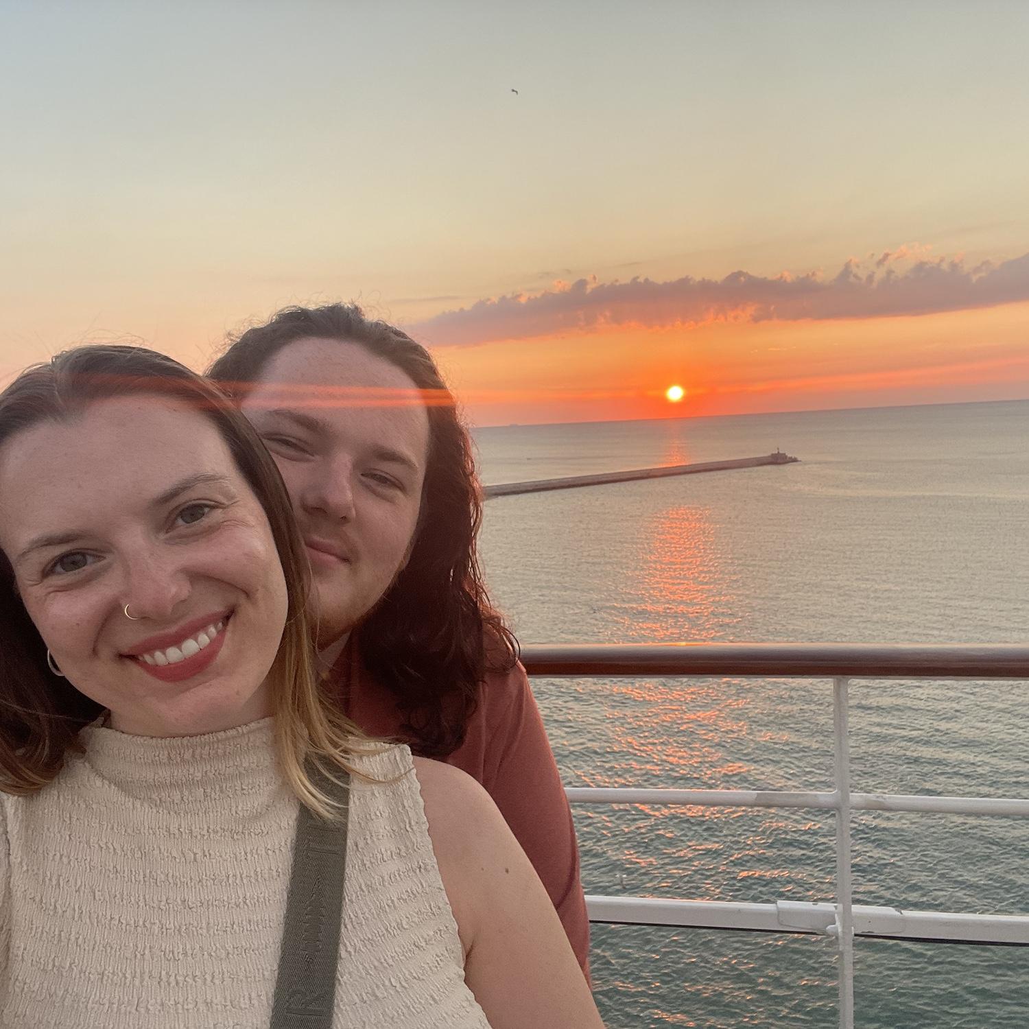 Our first cruise, taken in late June 2025 to celebrate Mike’s 60th birthday!