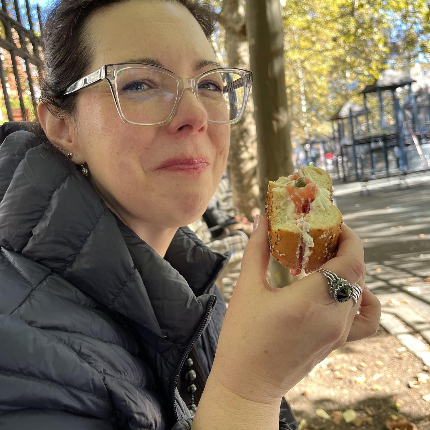 Russ & Daughters Lox Bagel