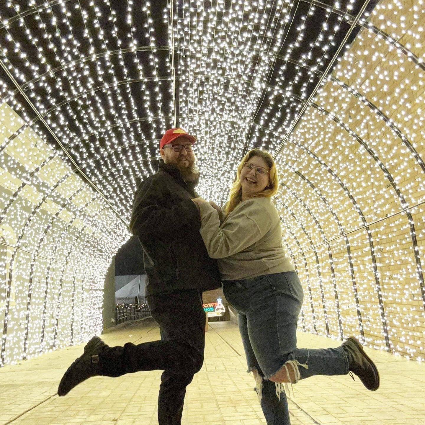 My favorite tradition, Carthage lights at Christmas!