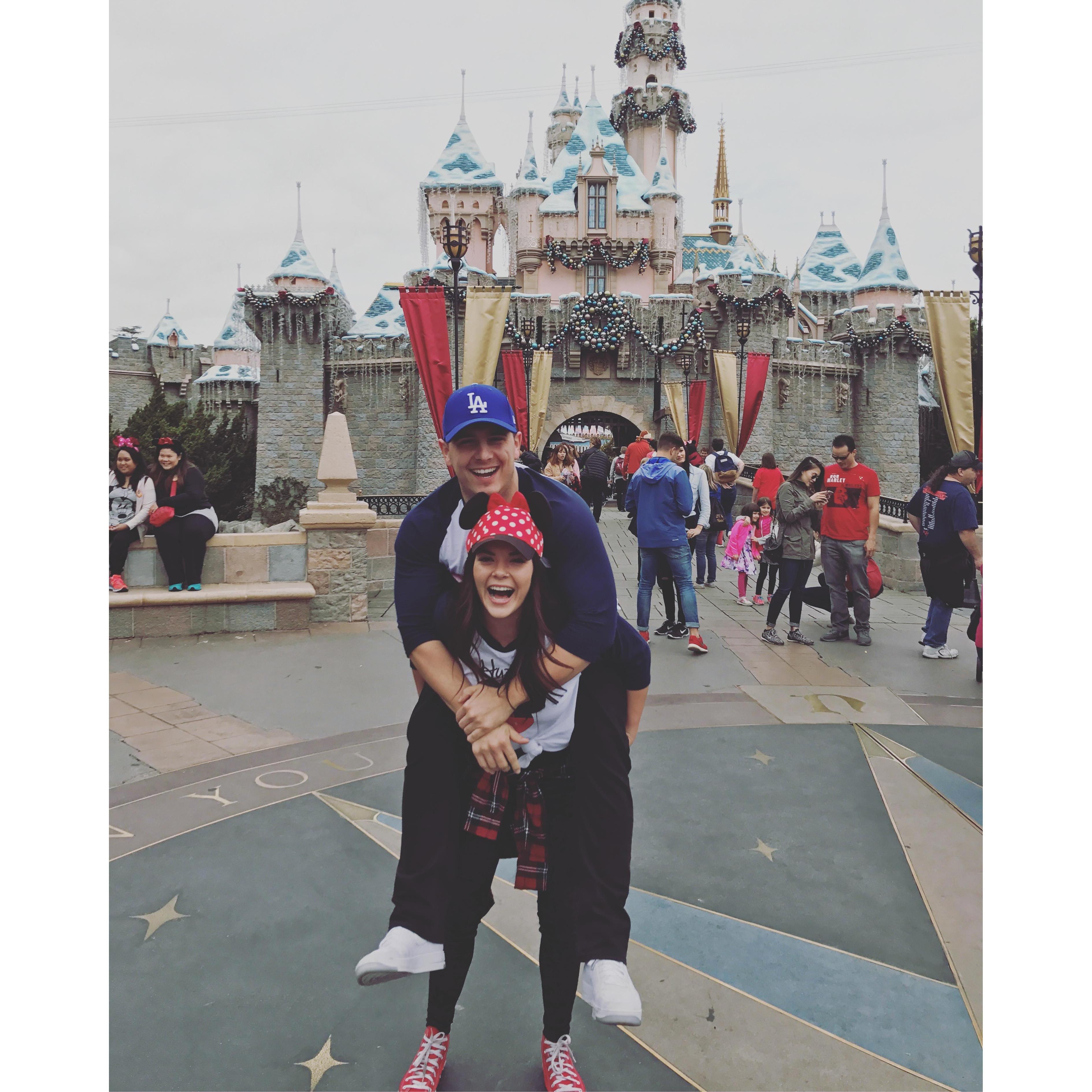 Jp's first Disneyland trip