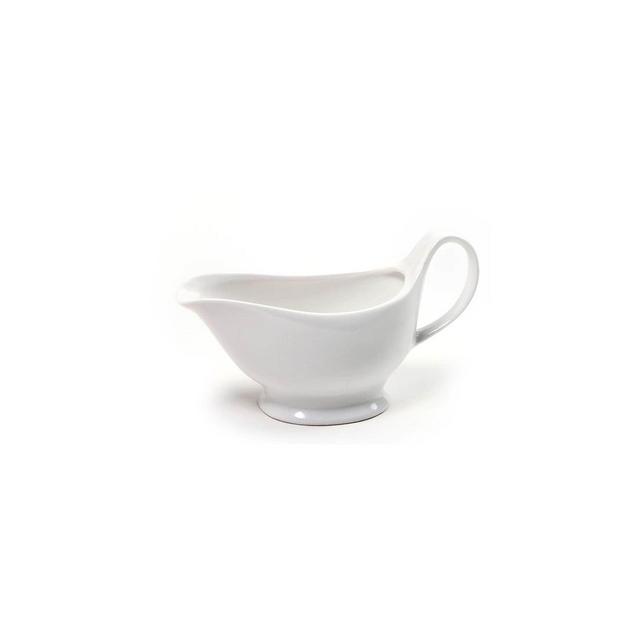 Norpro 3.5 in. W x 8.75 in. L White Porcelain Sauce/Gravy Boat