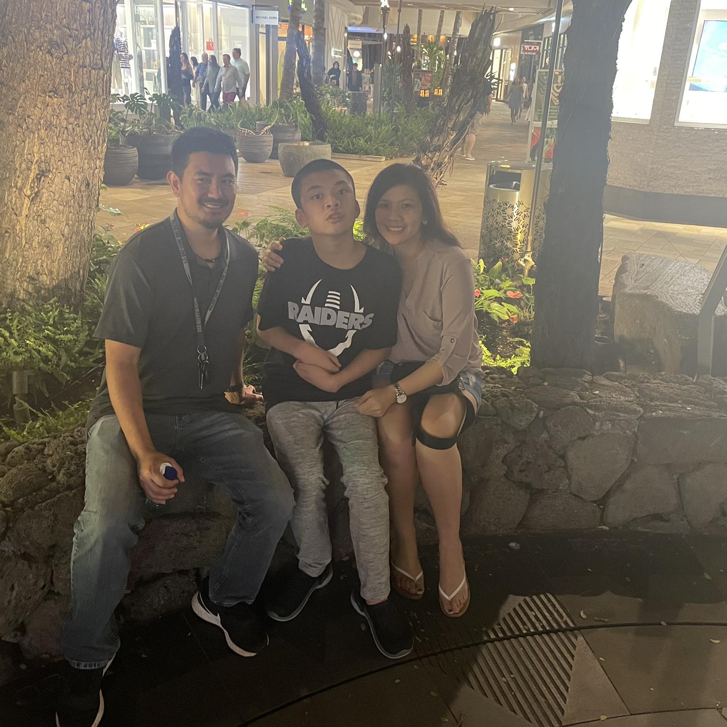 Marcus’s first time in Hawaii and Kauwi made him feel loved and welcome