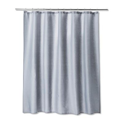 Solid Shower Curtain Gray Mist - Room Essentials™