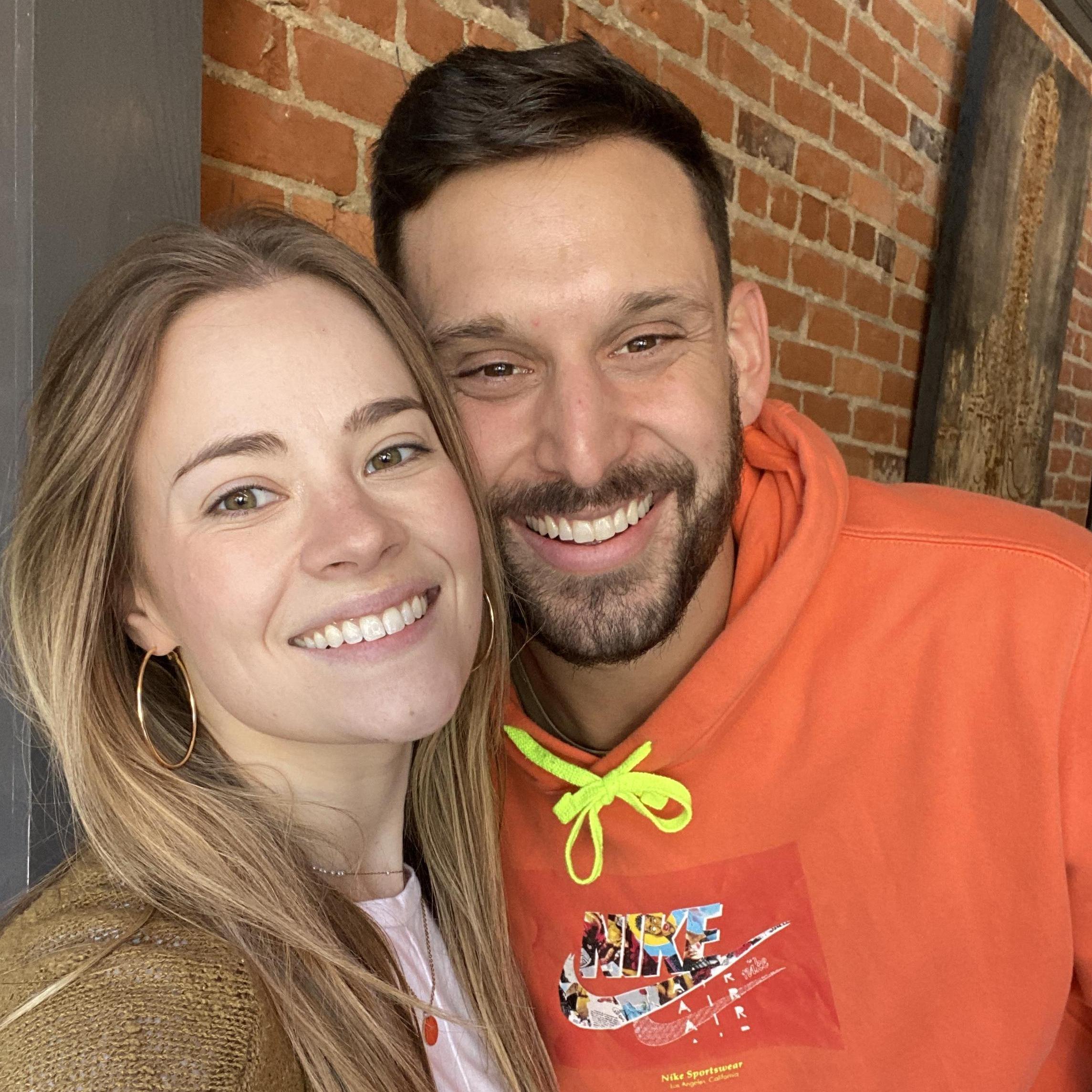 Approx. four hours before Cooper popped the question! I should’ve been suspicious when he told me he wasn’t hungry for lunch. When does that ever happen?!