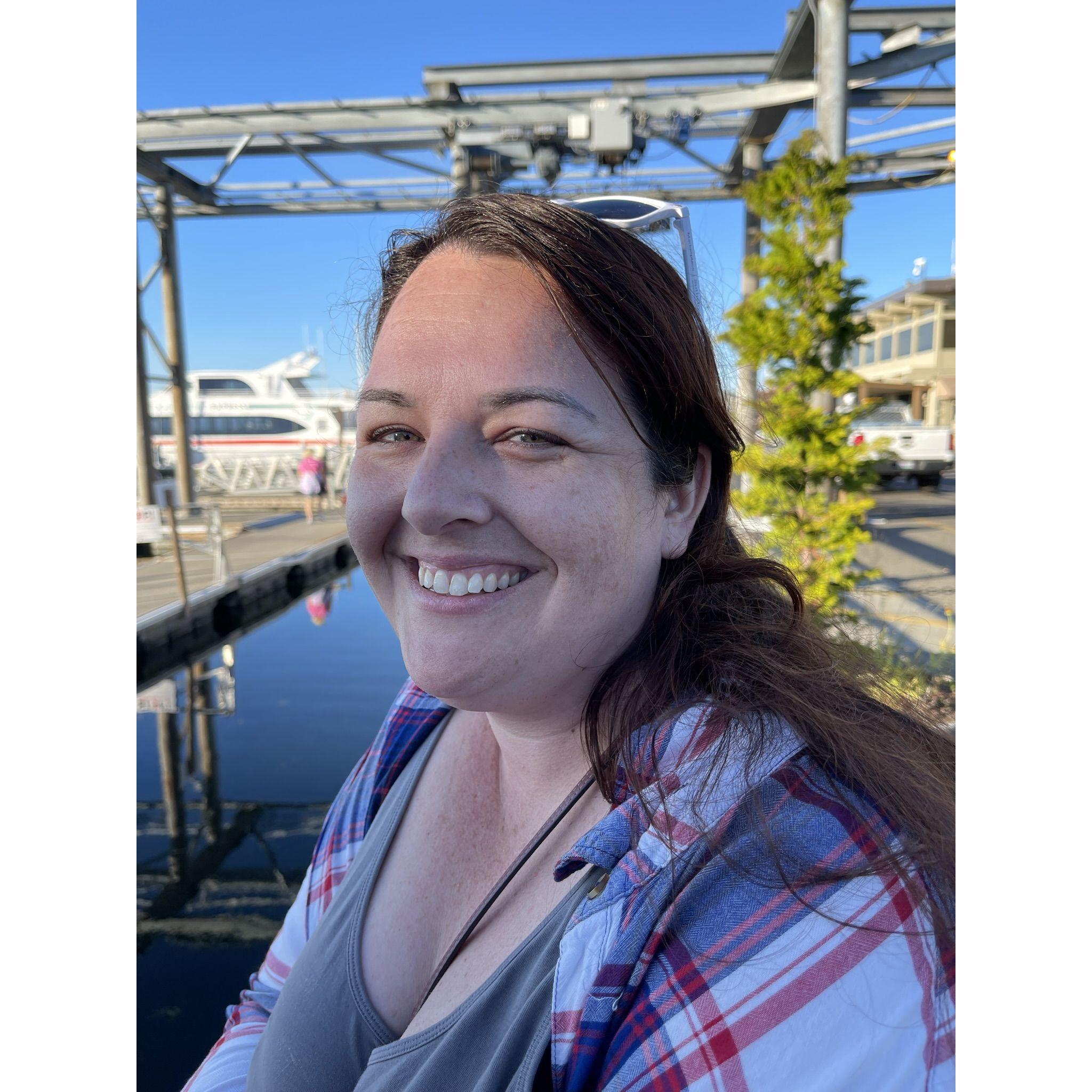 Enjoying the sunny summer days in Edmonds.  The live music seemed to follow us everywhere.