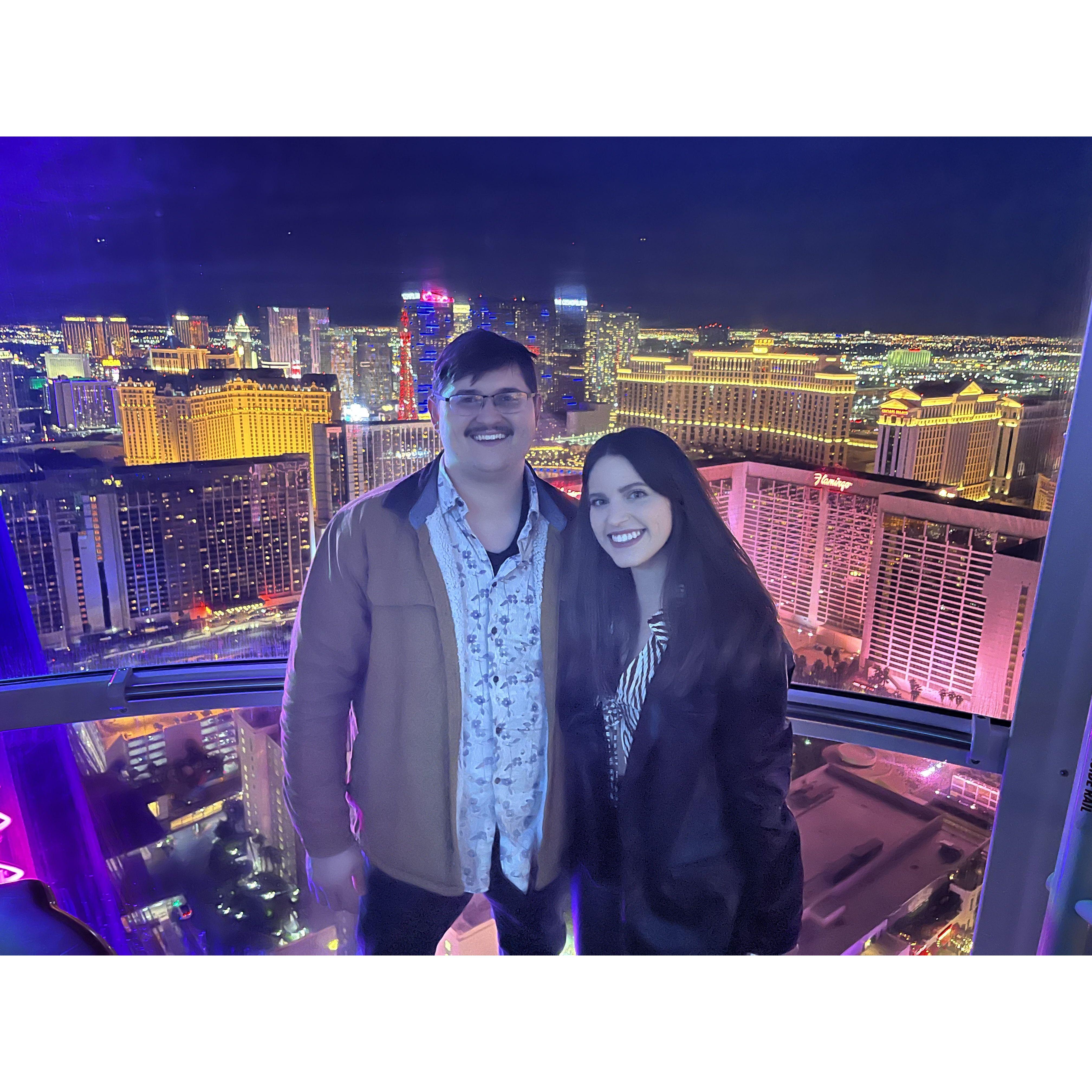 Vegas in 2022 on the High Roller.