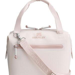 Stanley All Day Julienne Mini Soft Cooler Bag and Lunch Box in Rose Quartz