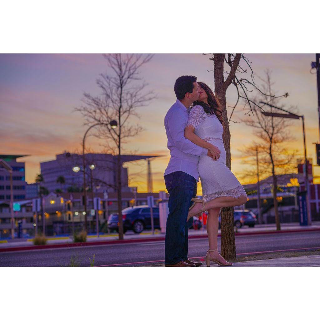 Engagement Shoot - Downtown Sunset