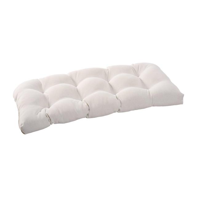 Rolston Outdoor/Indoor Tufted Bench Cushion Linen - Haven Way