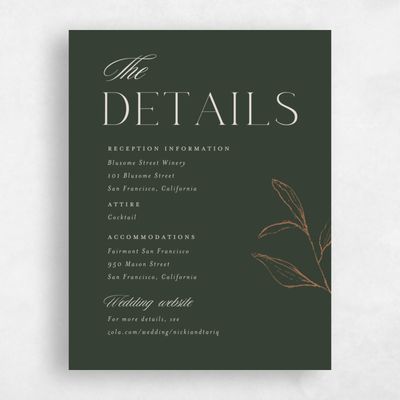 Deep Forest, Green Wedding Enclosure - Finch Portrait