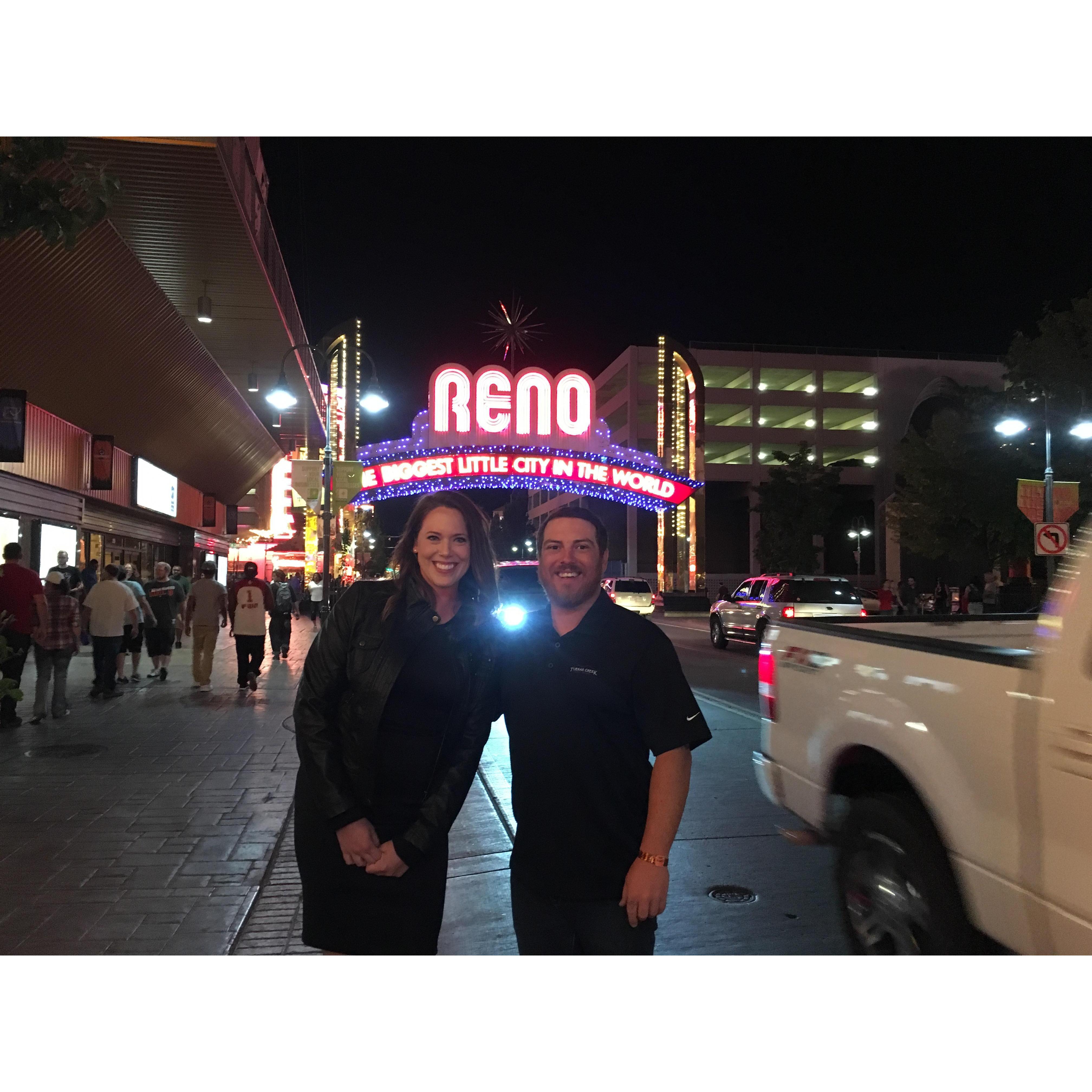 One of our many trips to the Reno National Championship Air Races!