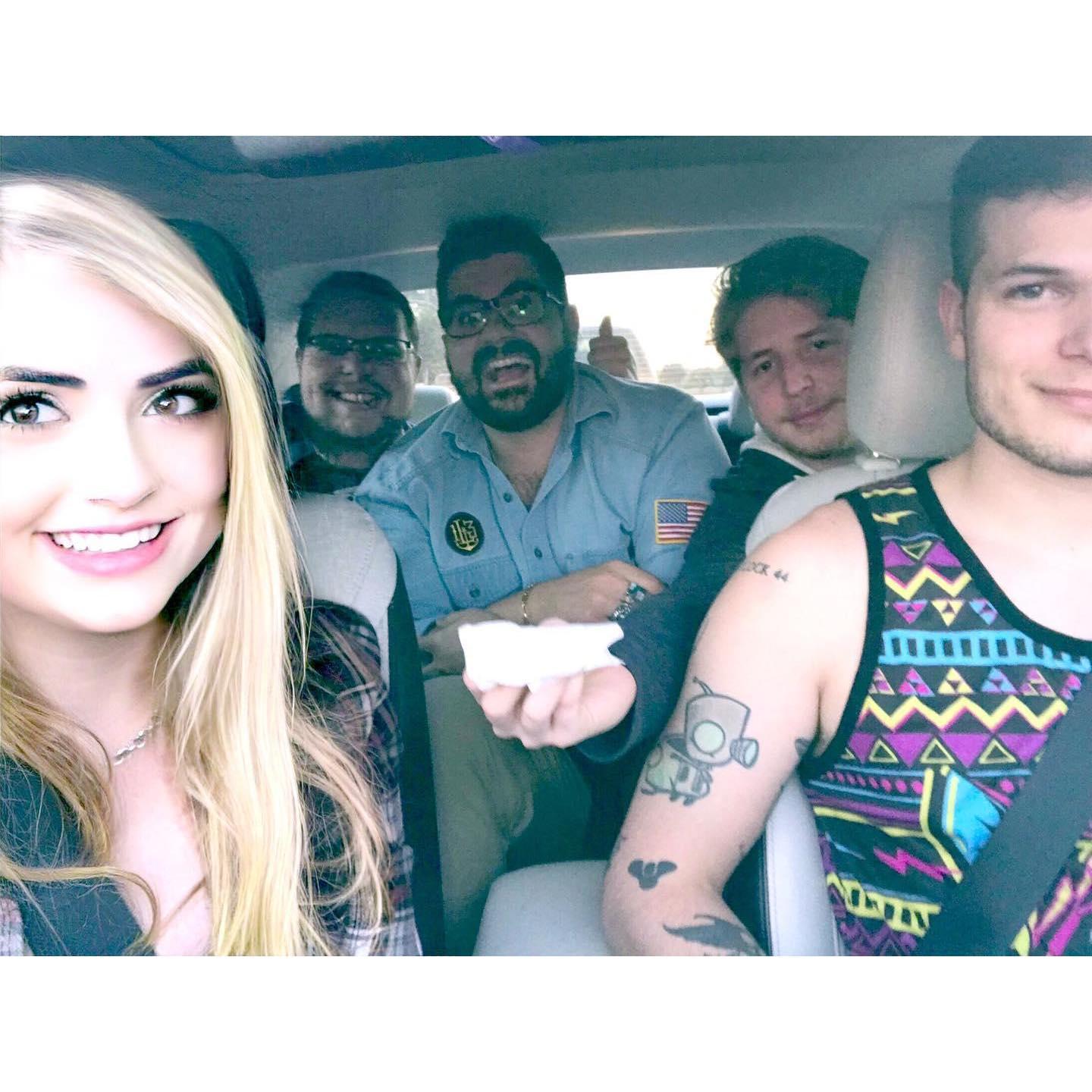 Our friends came to visit us from far away!