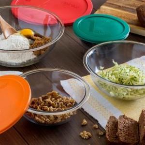Pyrex 8-Piece Smart Essentials Mixing Bowl Set