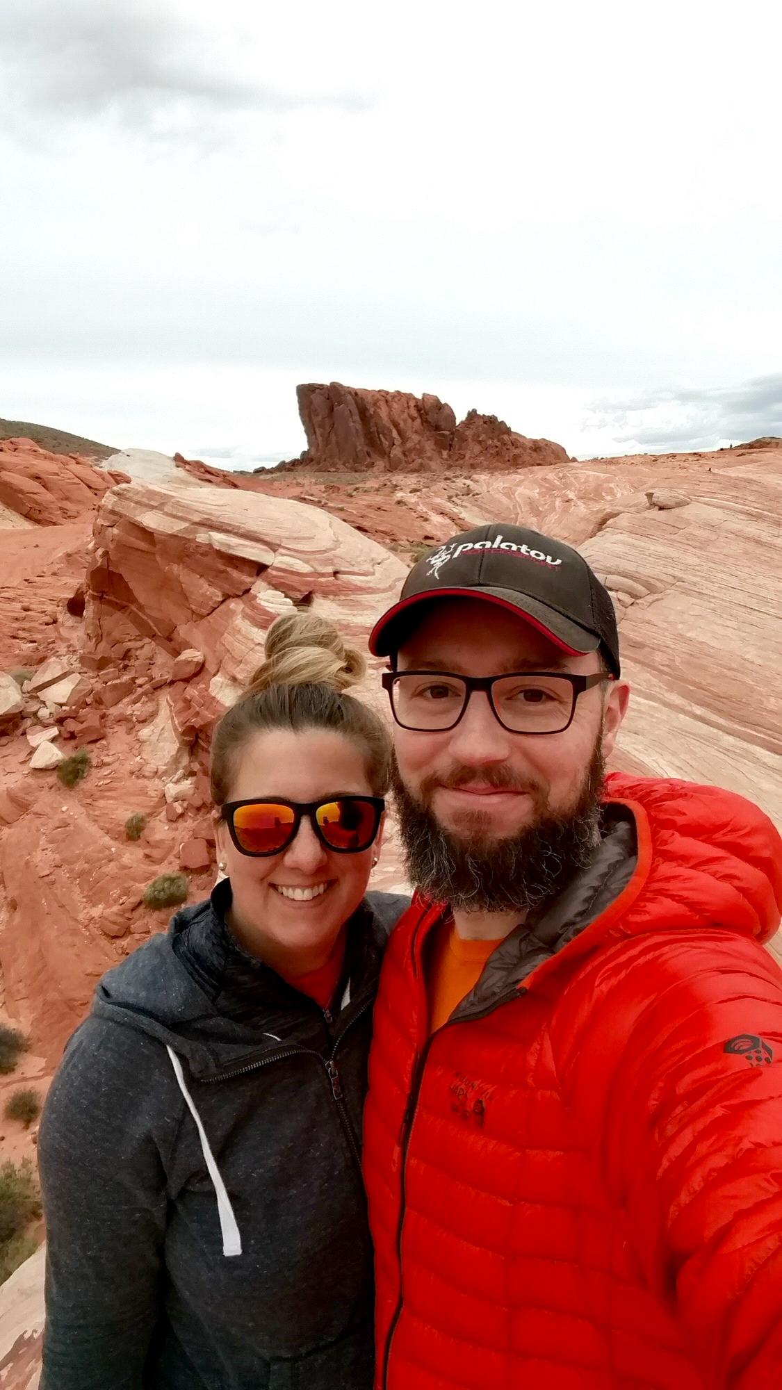 A hike through the Valley of Fire State Park in Nevada - March 2018