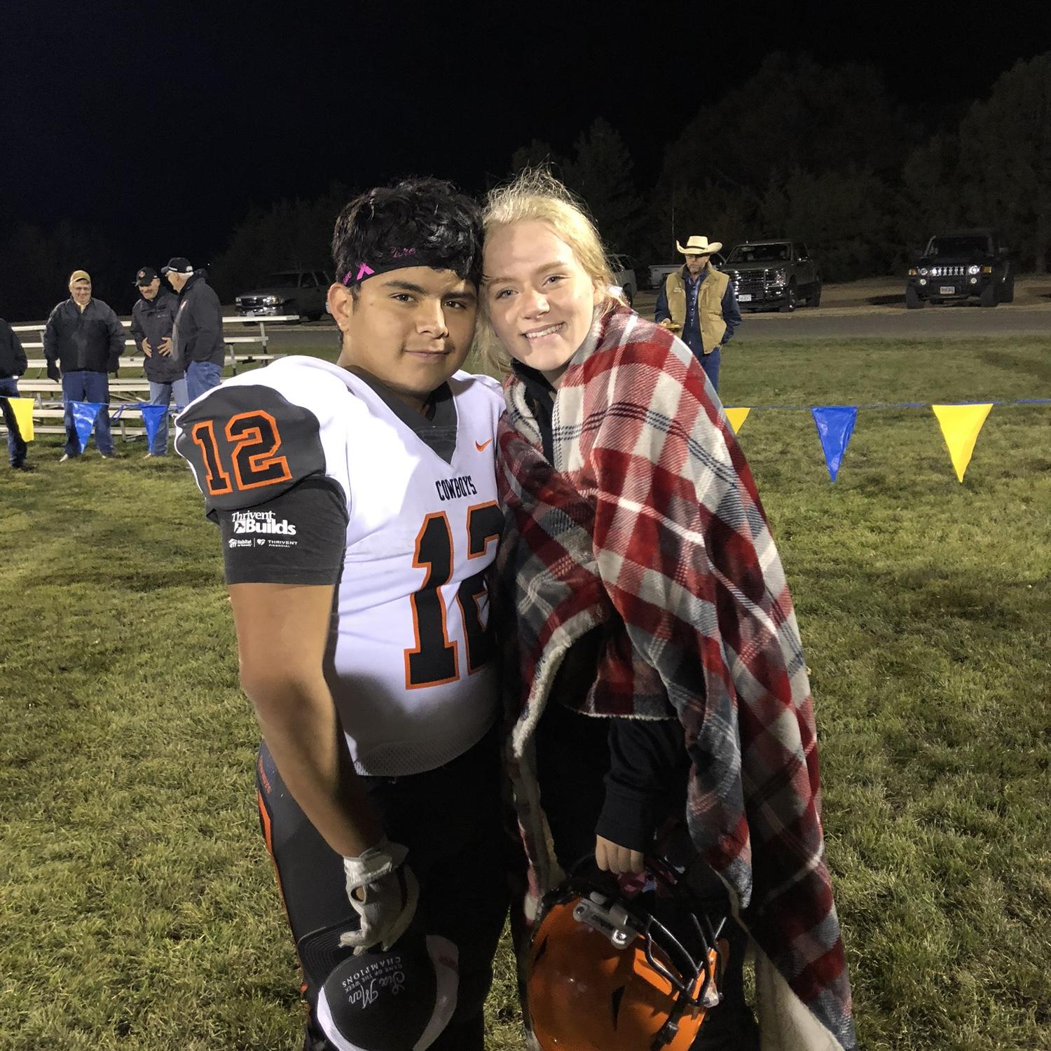 Always at a football game