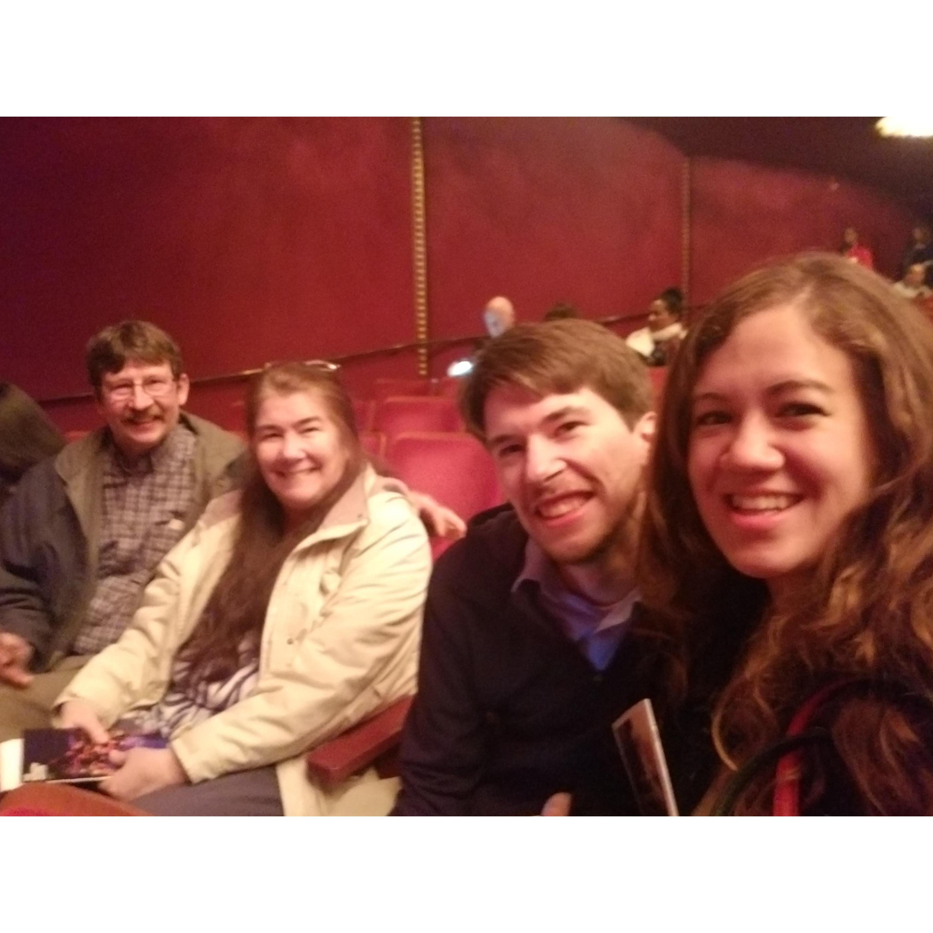 We enjoyed a trip out with the Ellises to go see the Sound of Music at the Kennedy Center! Spring 2018