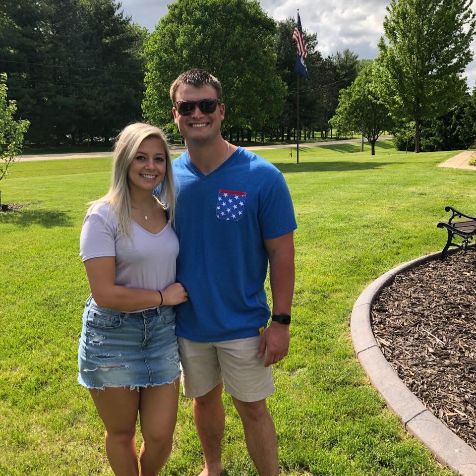 Right before we left for California!