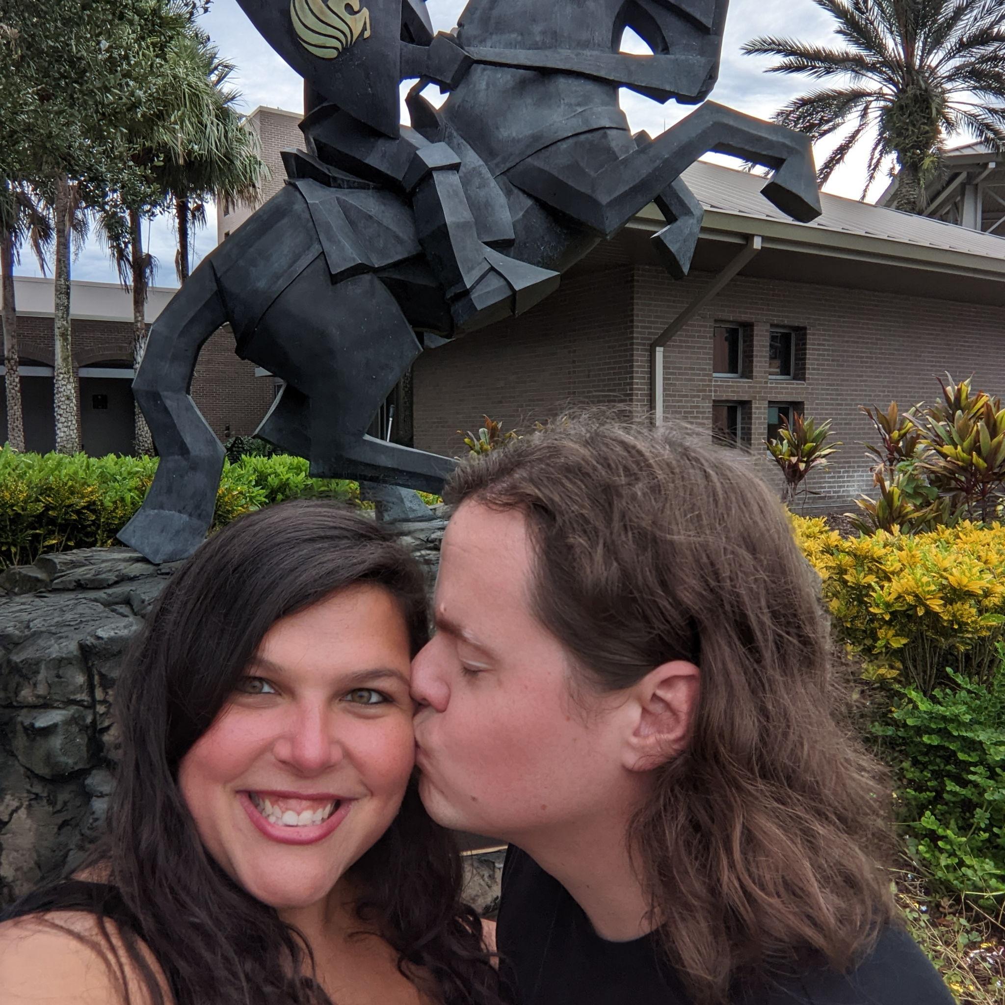 Joelle's first UCF tailgate