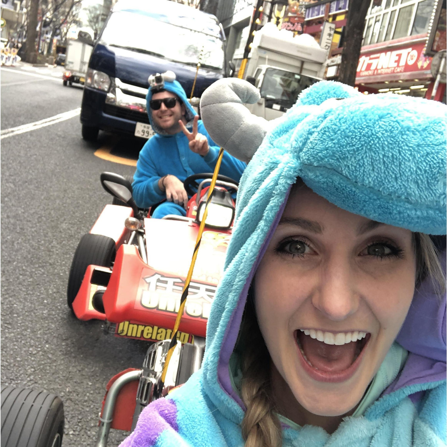 Touring Tokyo - MarioKart style