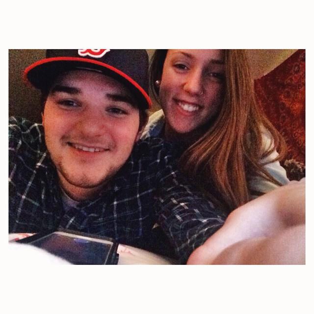 10 years ago when we first started dating!