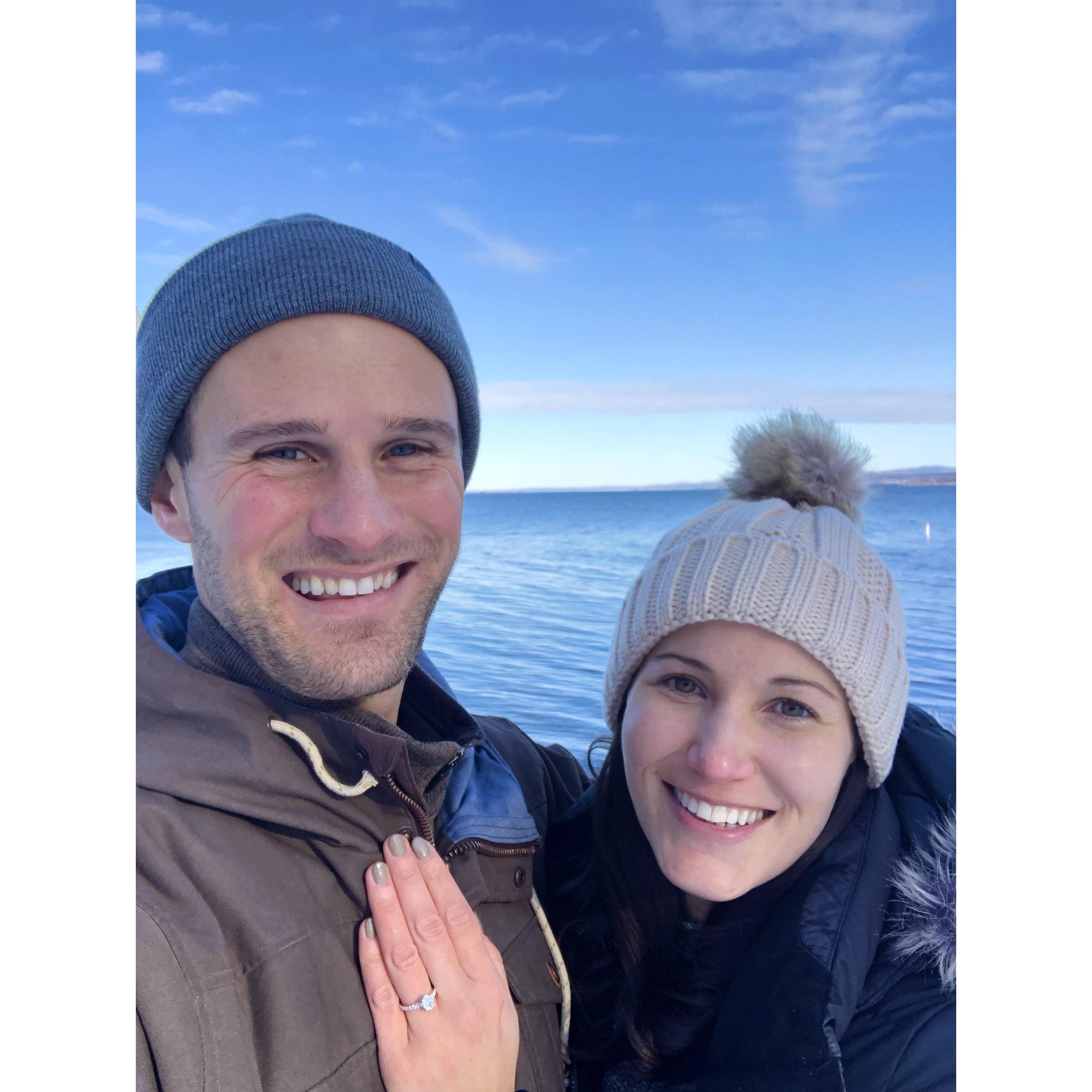 Champlain Islands, right after saying 'I do'