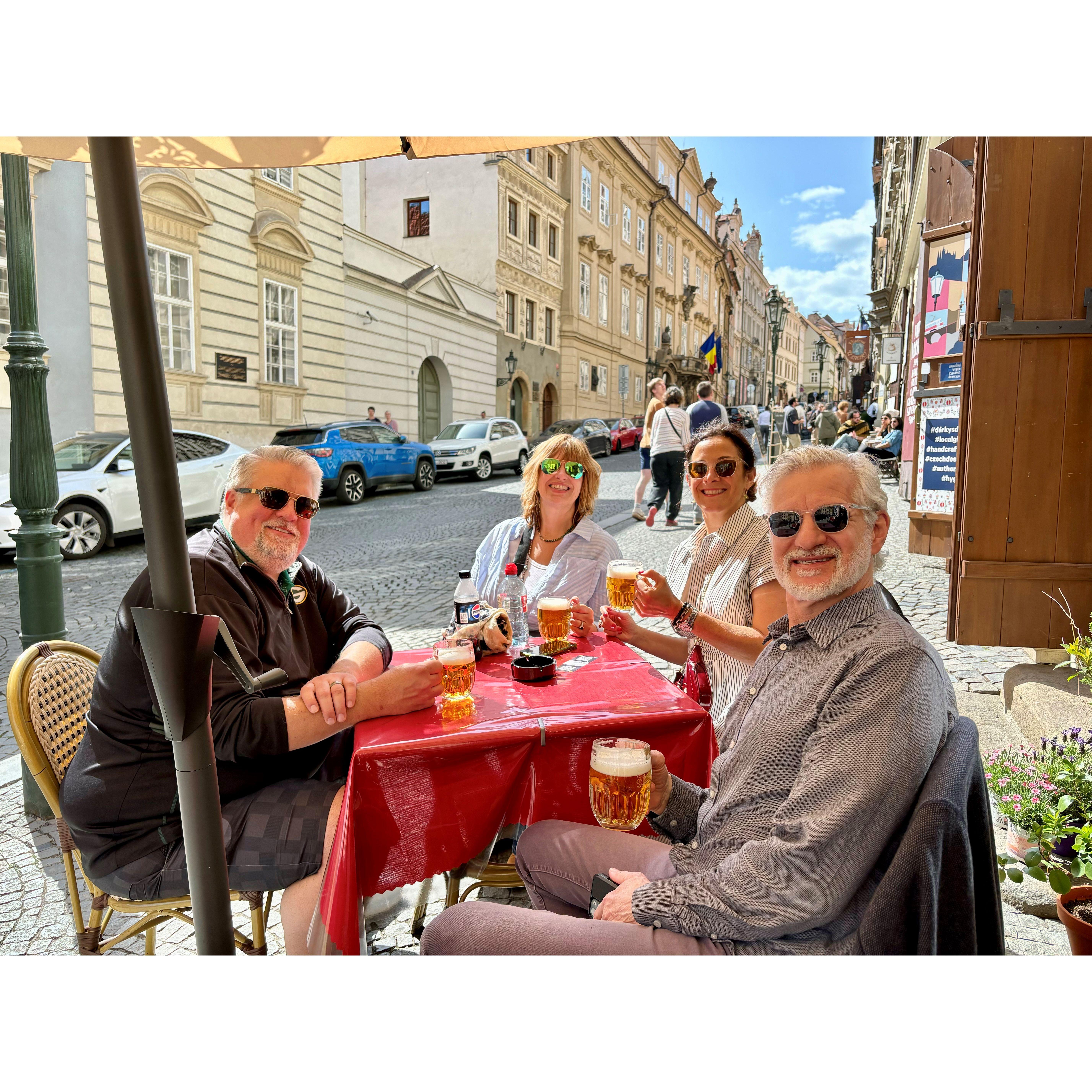Touring Prague with Eric and Jody - Spring 2024