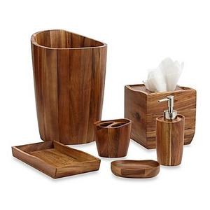 Acacia Vanity Bathroom Accessories