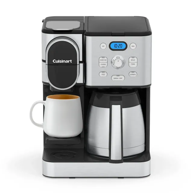 Cuisinart Coffee Center 10 Cup Thermal Coffee Maker and Single-Serve