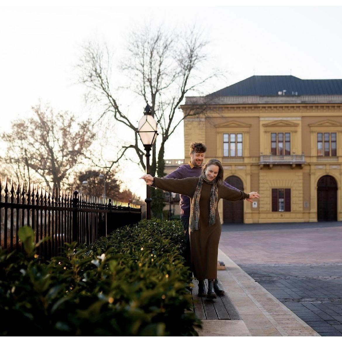 Engagement photo session in Pécs (December 2024)