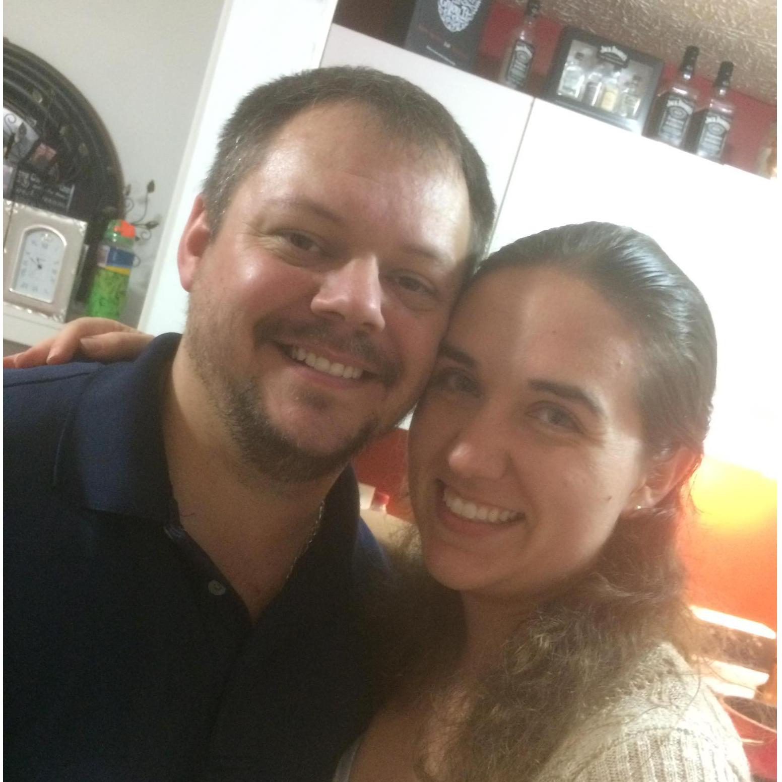 Our first picture and first Christmas together. 2016