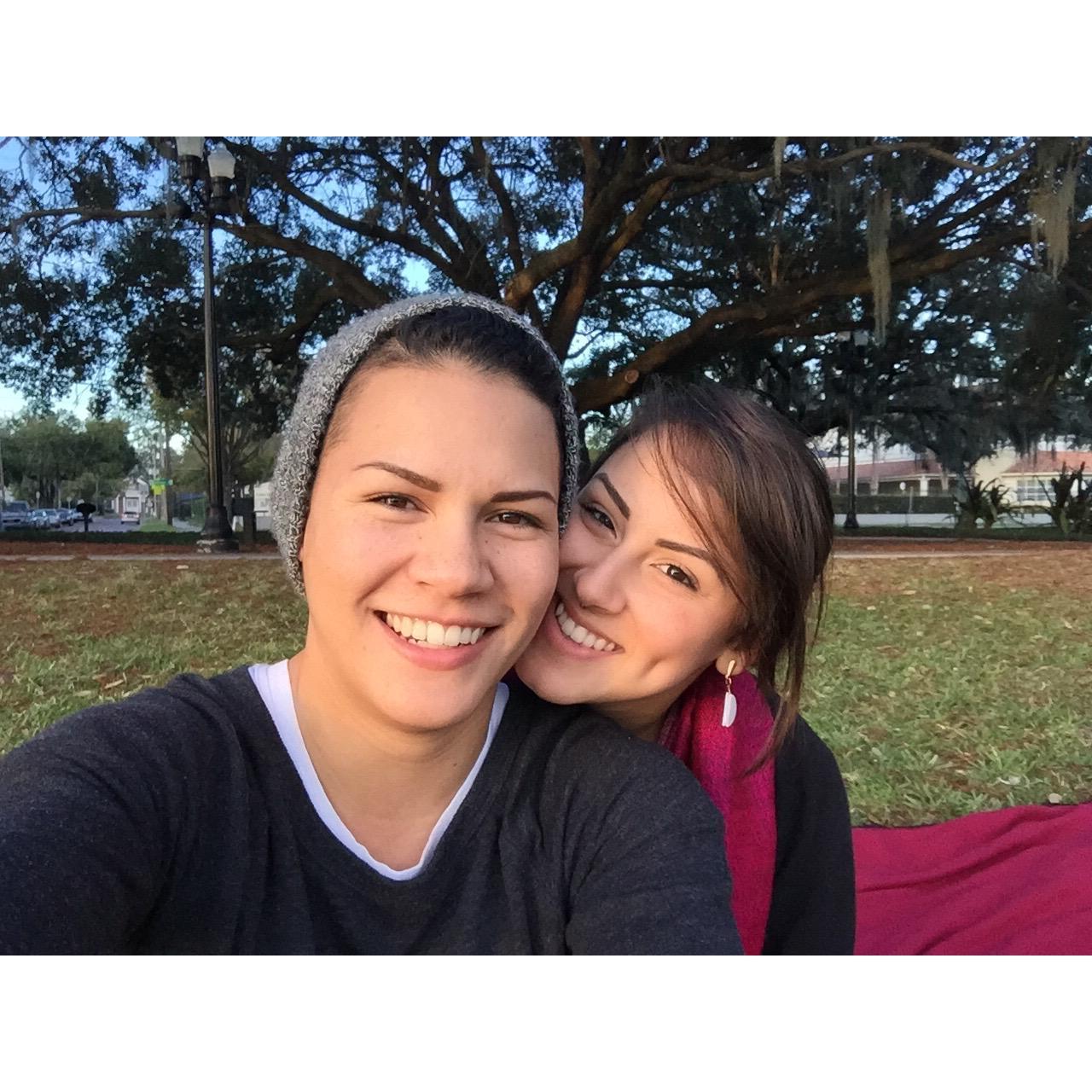 One of our first pictures together <3