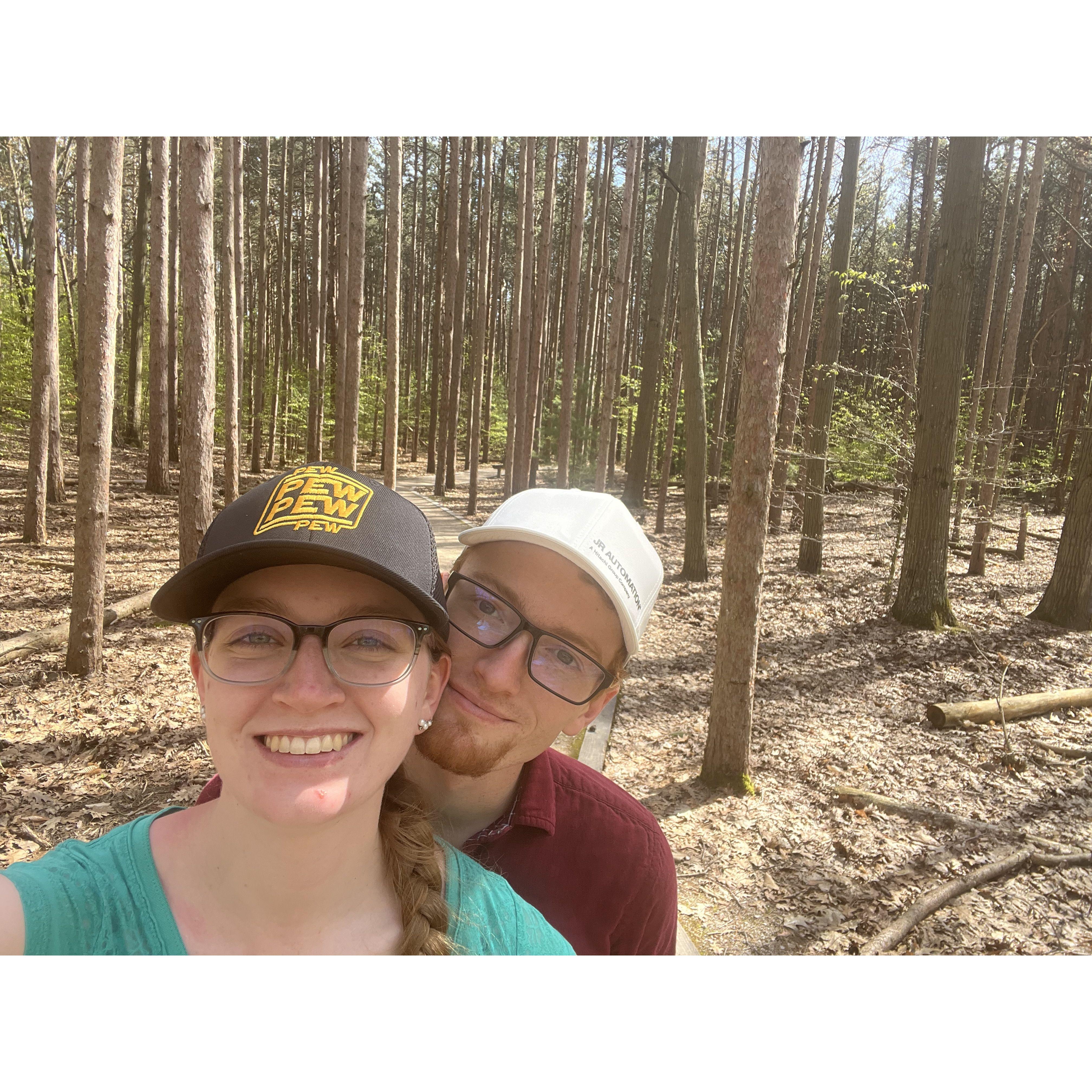 Rosy Mound Natural Area May 2024