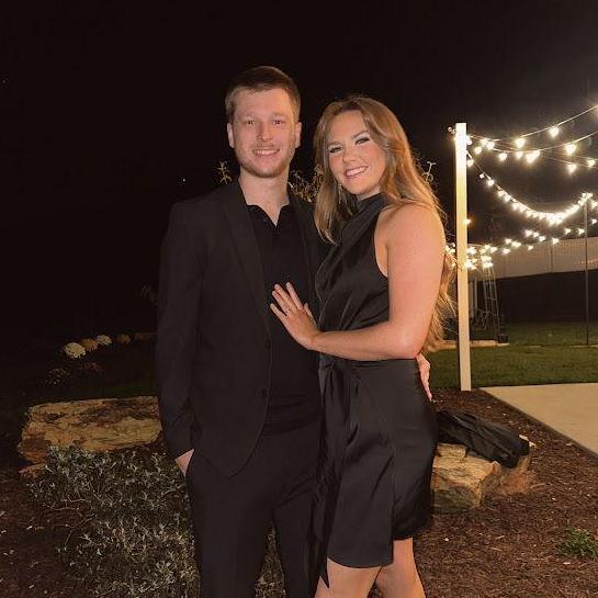 Us at Taylor and Tavin's Wedding!