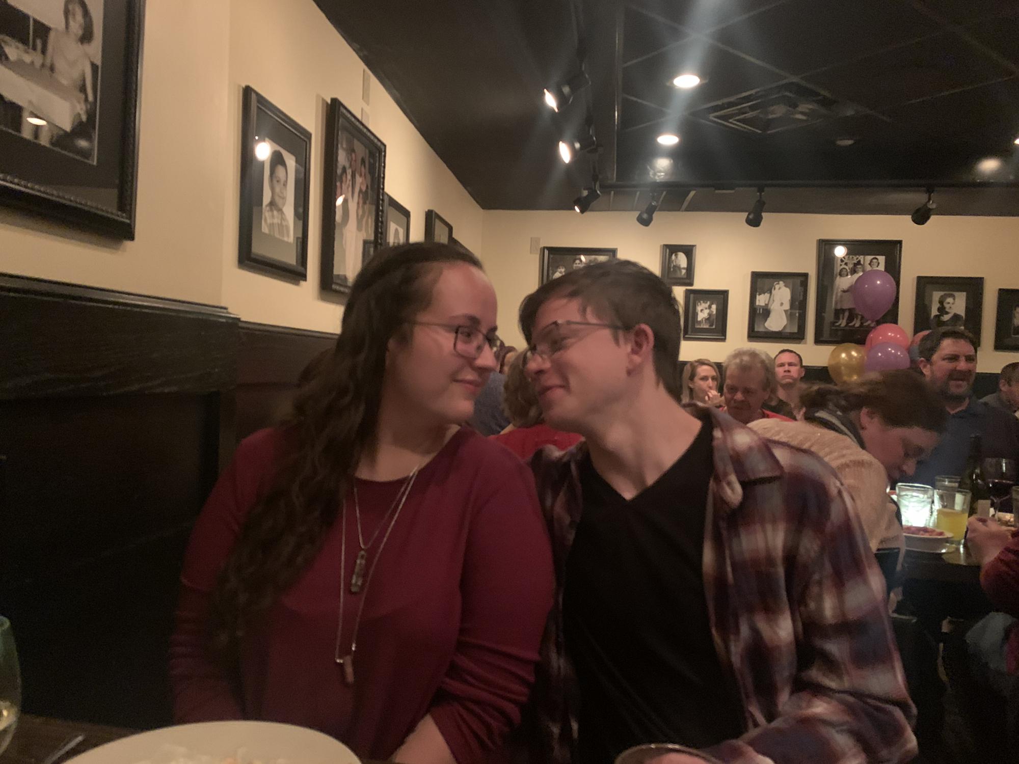 Celebrating Ashley’s 21st birthday at Garozzo’s!