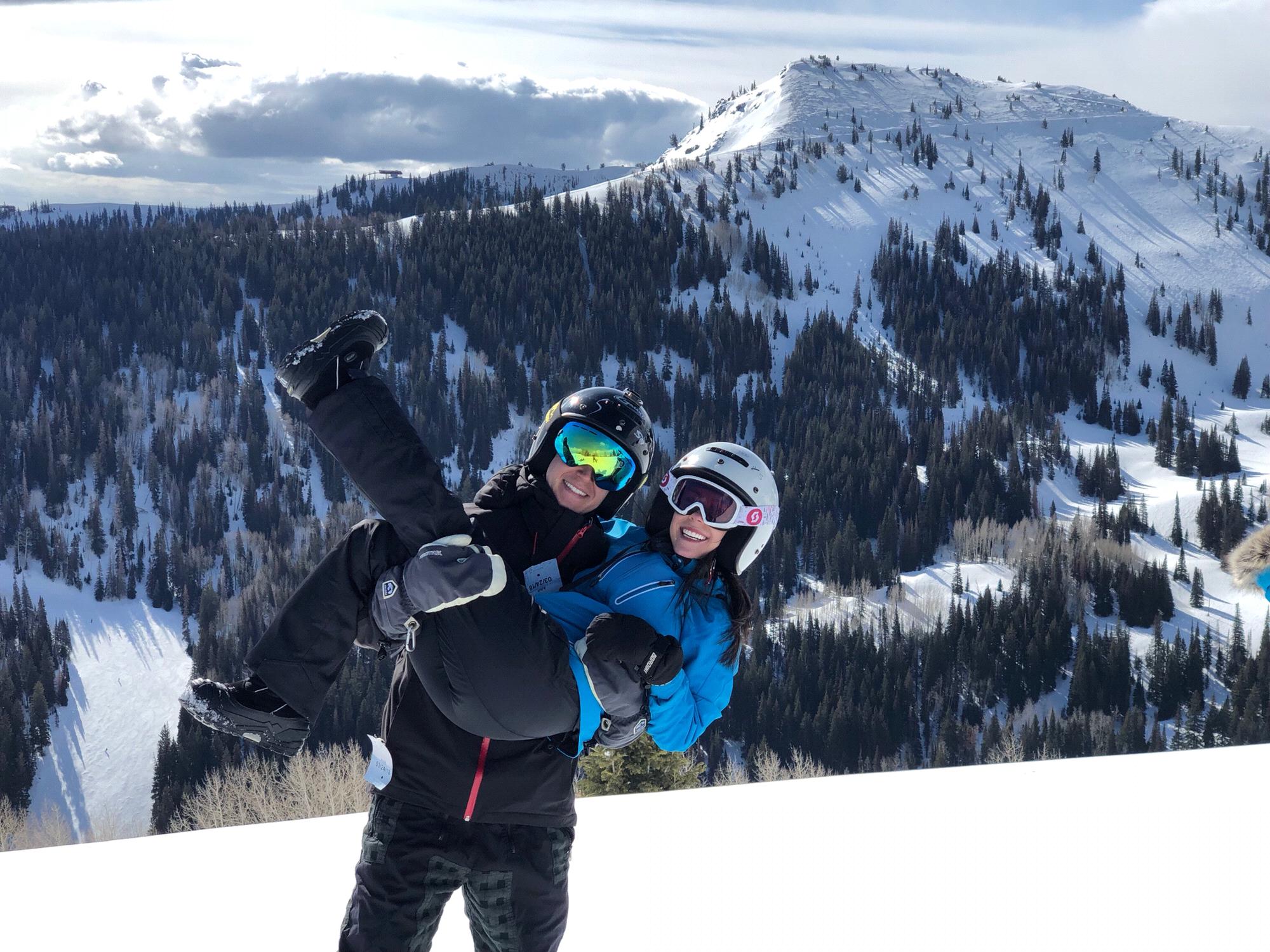 On top of the world together