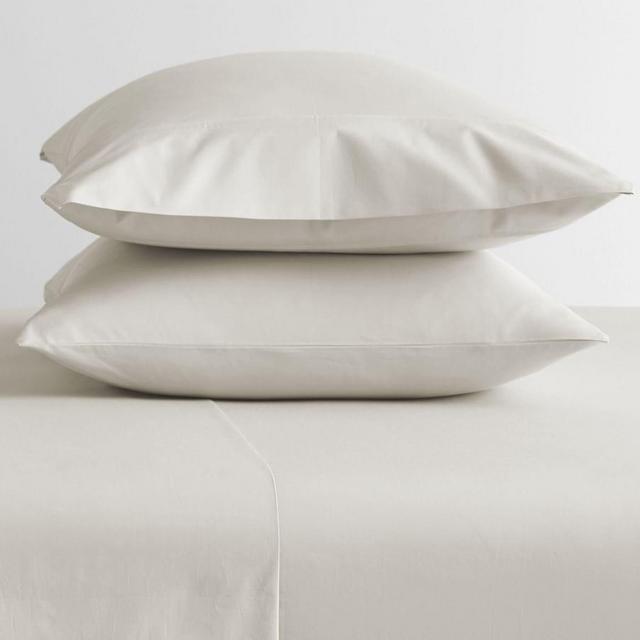 PB Classic 400TC Organic Pillowcases, King S/2, Classic Ivory