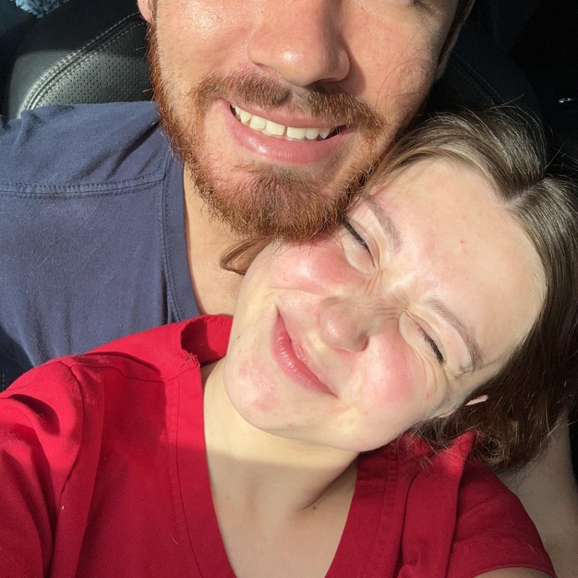 Our first picture we took as a couple!