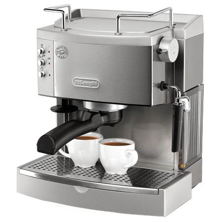 DeLonghi Stainless Espresso/Cappuccino Maker - EC702