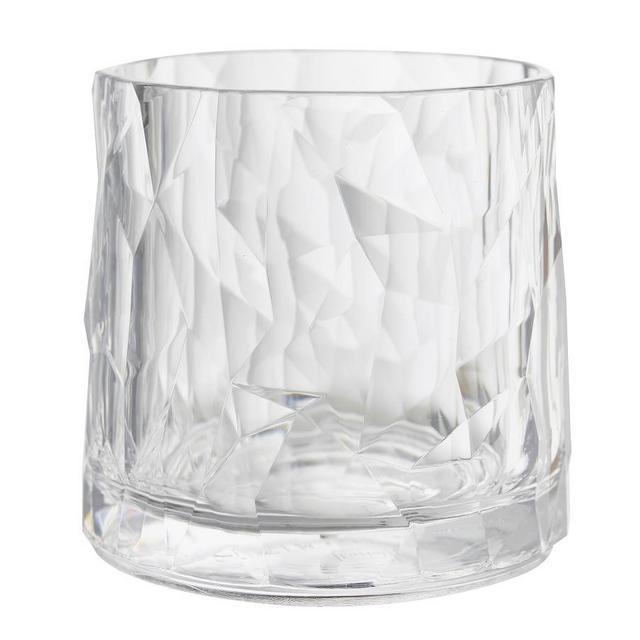 Geo Outdoor Double Old Fashioned Glasses, Set of 6 - Clear